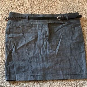 Jean skirt